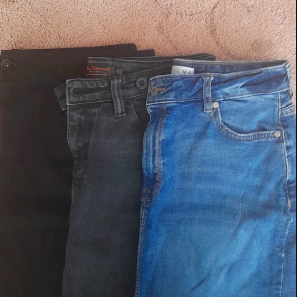 Ben Sherman Dresses & Skirts - Bundle of Size 14 Denim Skirts